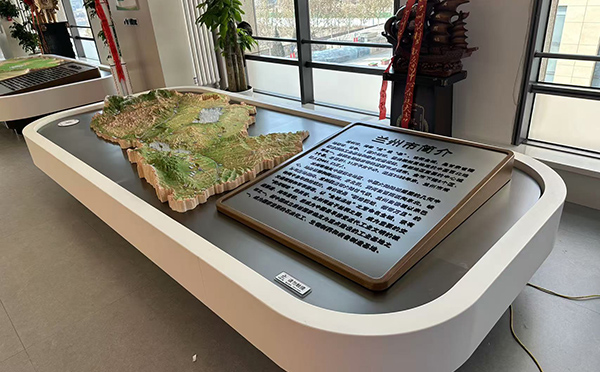 甘肃省农业农村厅-兰州市全貌沙盘