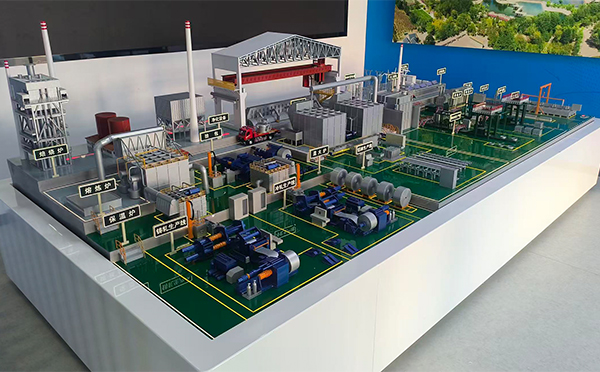 酒钢集团东铝厂-铝材生产线安宁机械模型